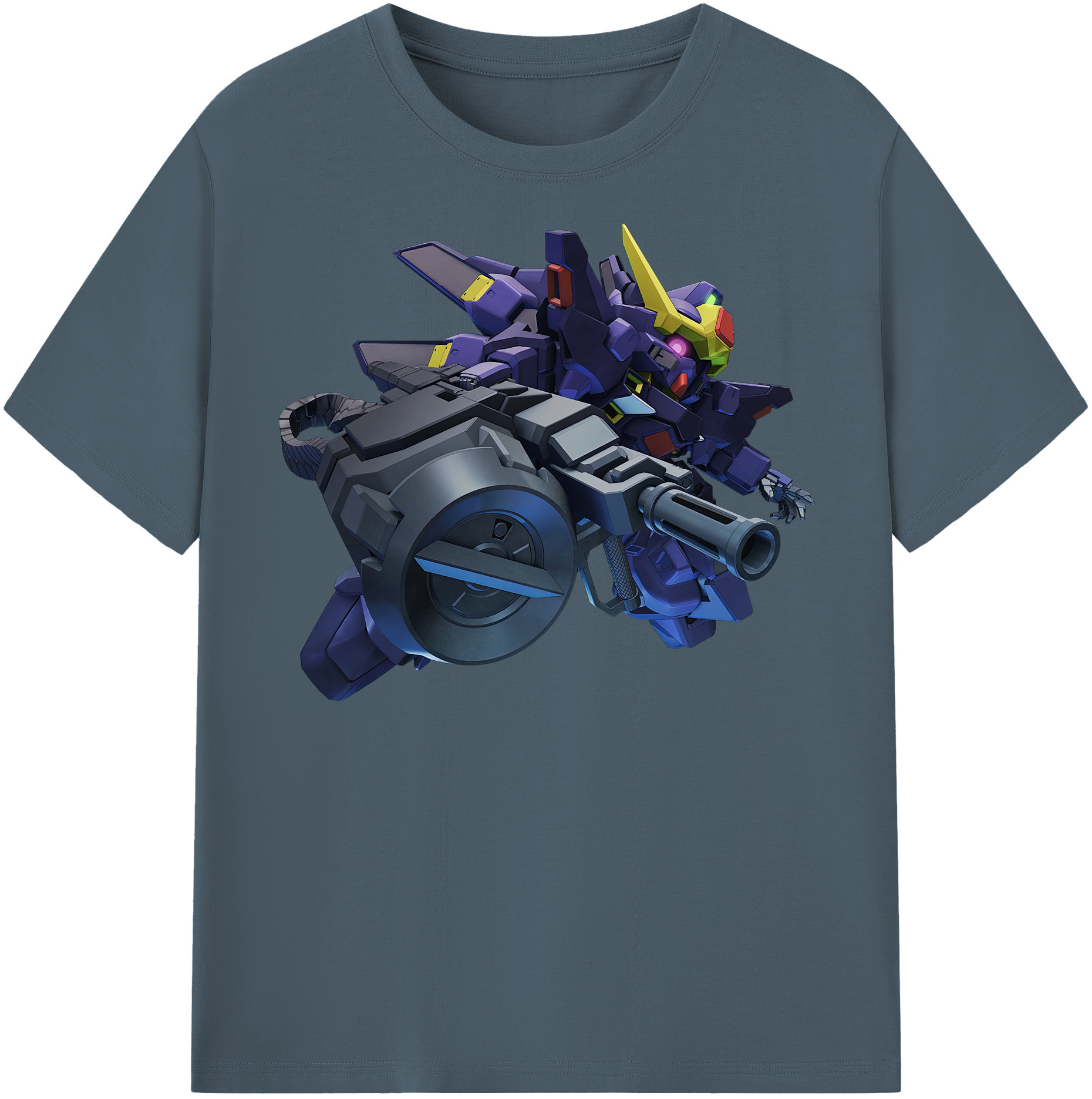 （画像用） 機動戦士ガンダム Mobile Suit Gundam 綿100％半袖Tシャツ（フロントプリント）